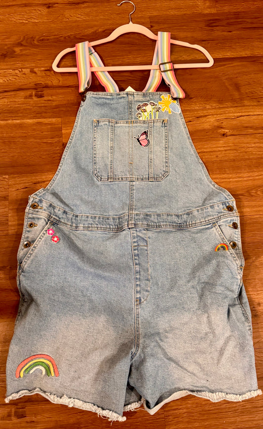 Rainbow Shortalls