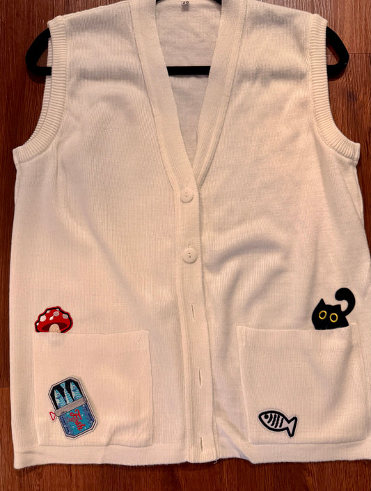 Something Smells Fishy Sweater Vest