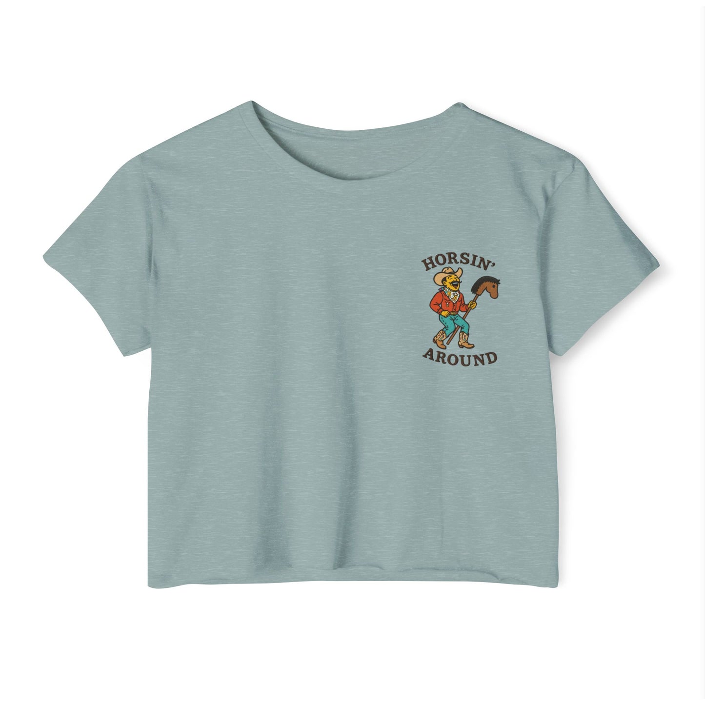 Horsin’ Around Crop Top