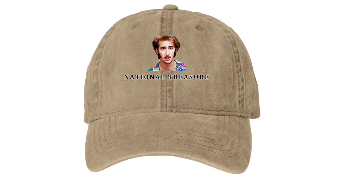 National Treasure Baseball Cap