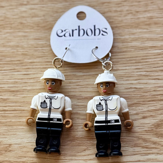 Police Lady EarBobs