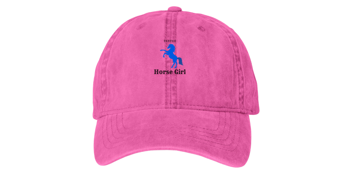 Denver Horse Girl Baseball Cap