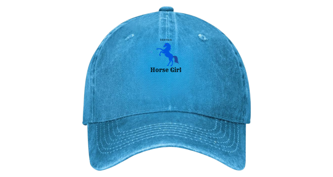 Denver Horse Girl Baseball Cap