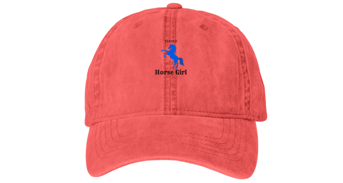 Denver Horse Girl Baseball Cap