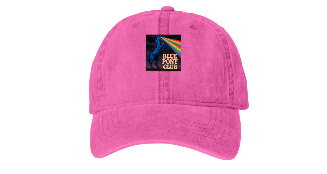Blue Pony Club Baseball Cap