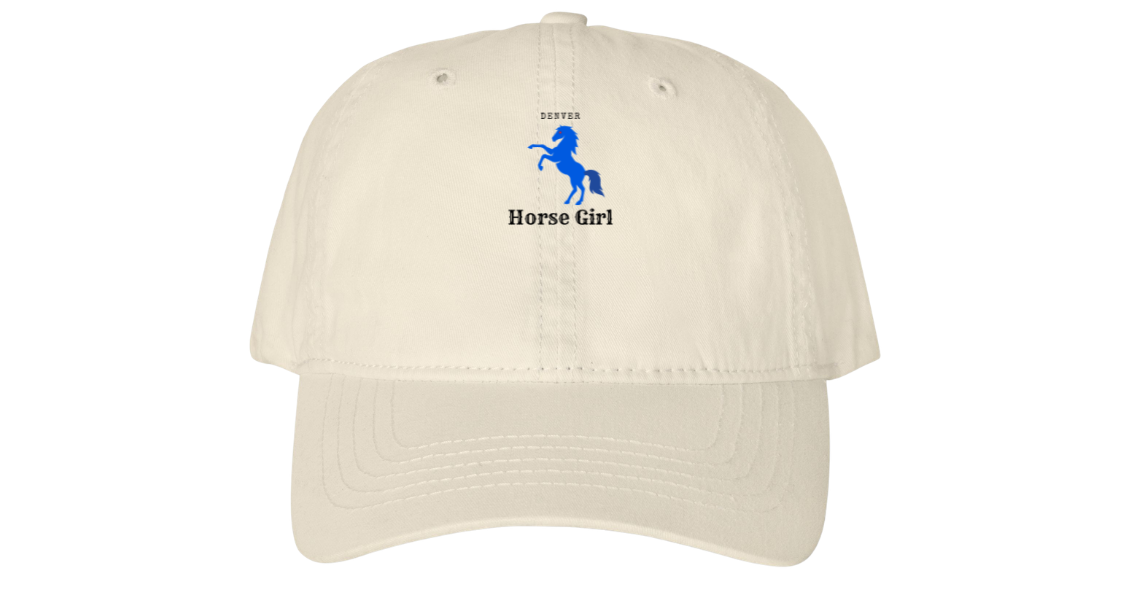 Denver Horse Girl Baseball Cap