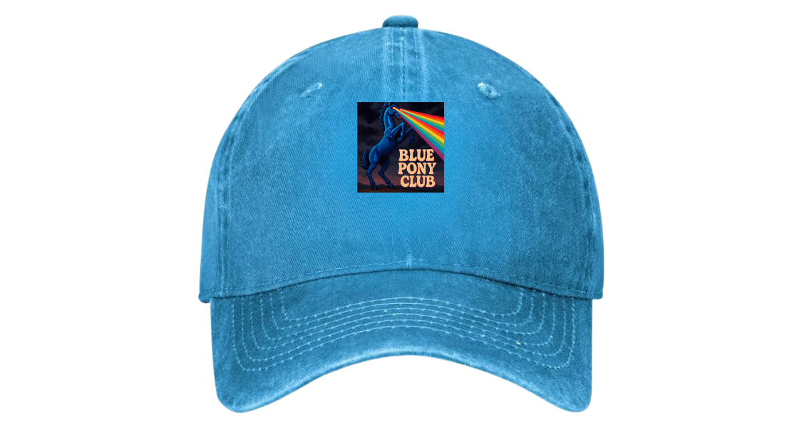 Blue Pony Club Baseball Cap