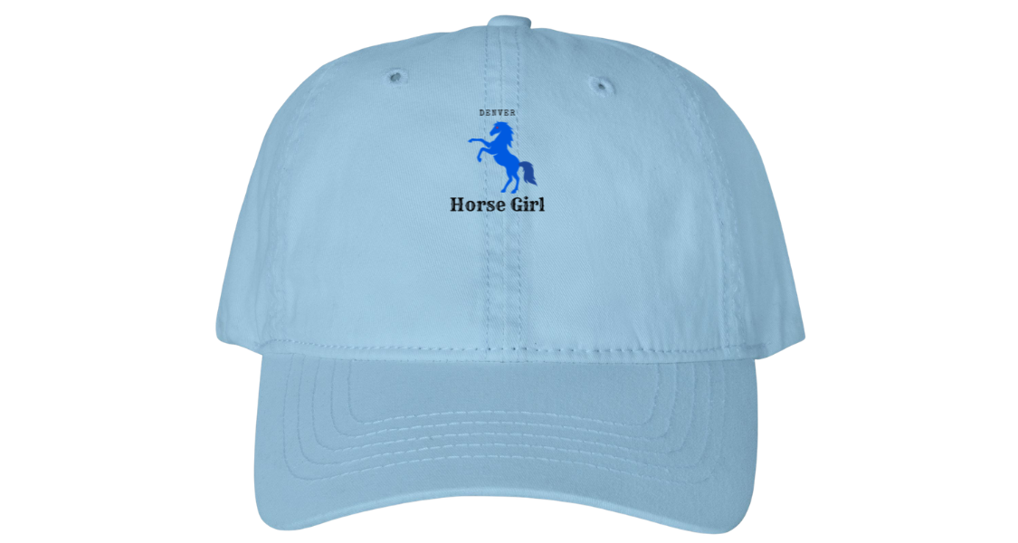 Denver Horse Girl Baseball Cap