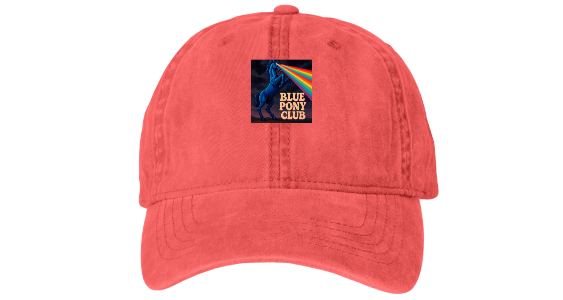 Blue Pony Club Baseball Cap