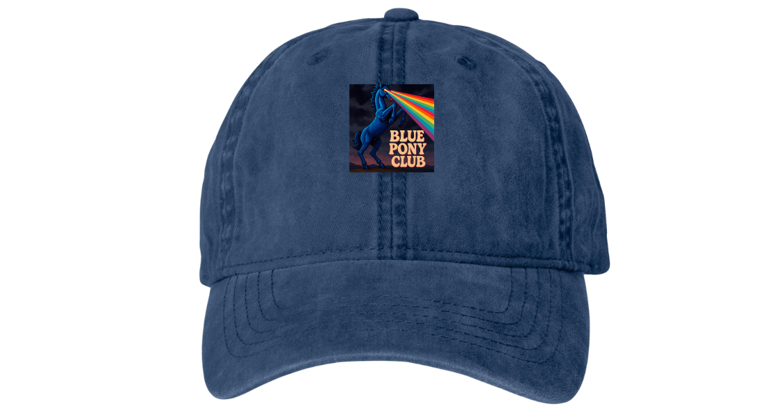 Blue Pony Club Baseball Cap