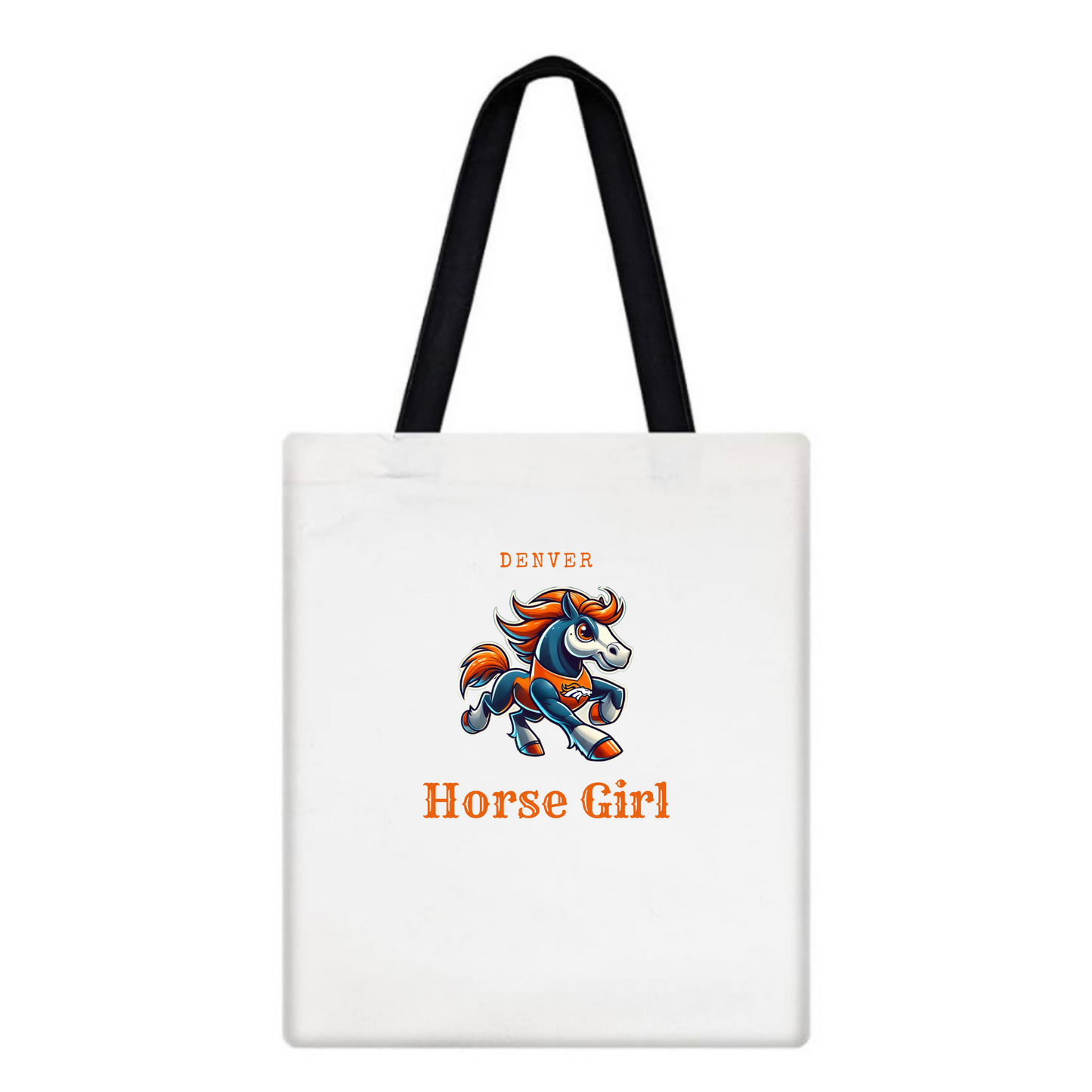 Mile High Horse Girl Tote Bag