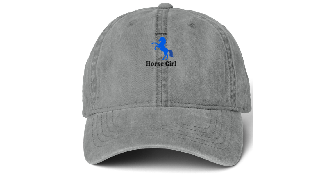 Denver Horse Girl Baseball Cap