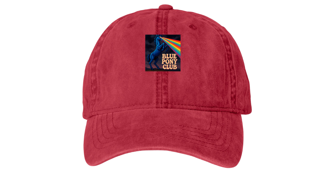Blue Pony Club Baseball Cap