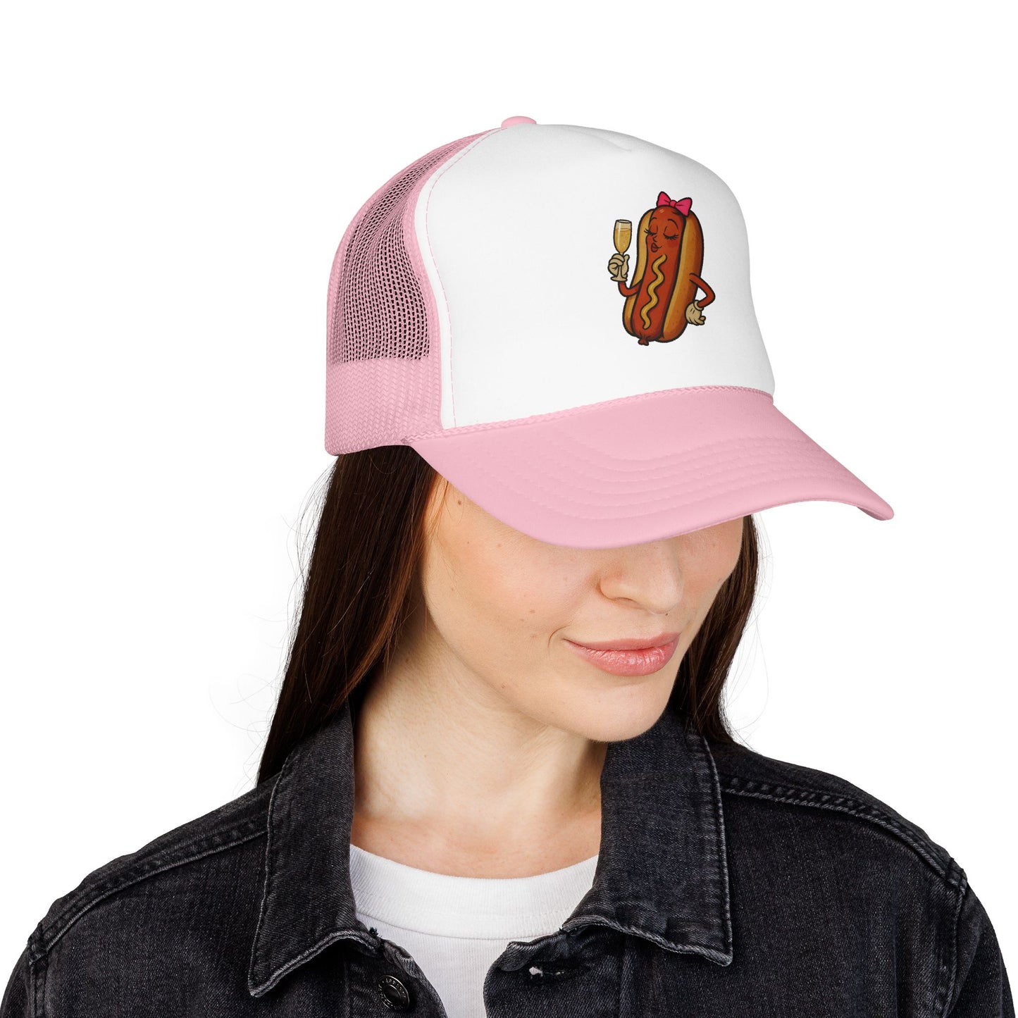 Hot Dog She's Fancy Trucker Hat