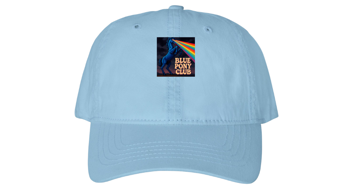 Blue Pony Club Baseball Cap