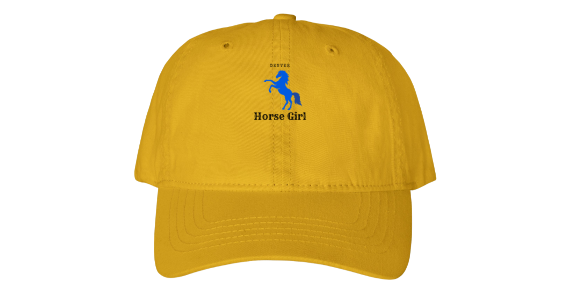 Denver Horse Girl Baseball Cap