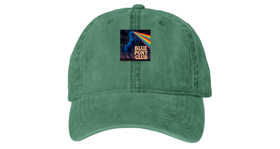 Blue Pony Club Baseball Cap