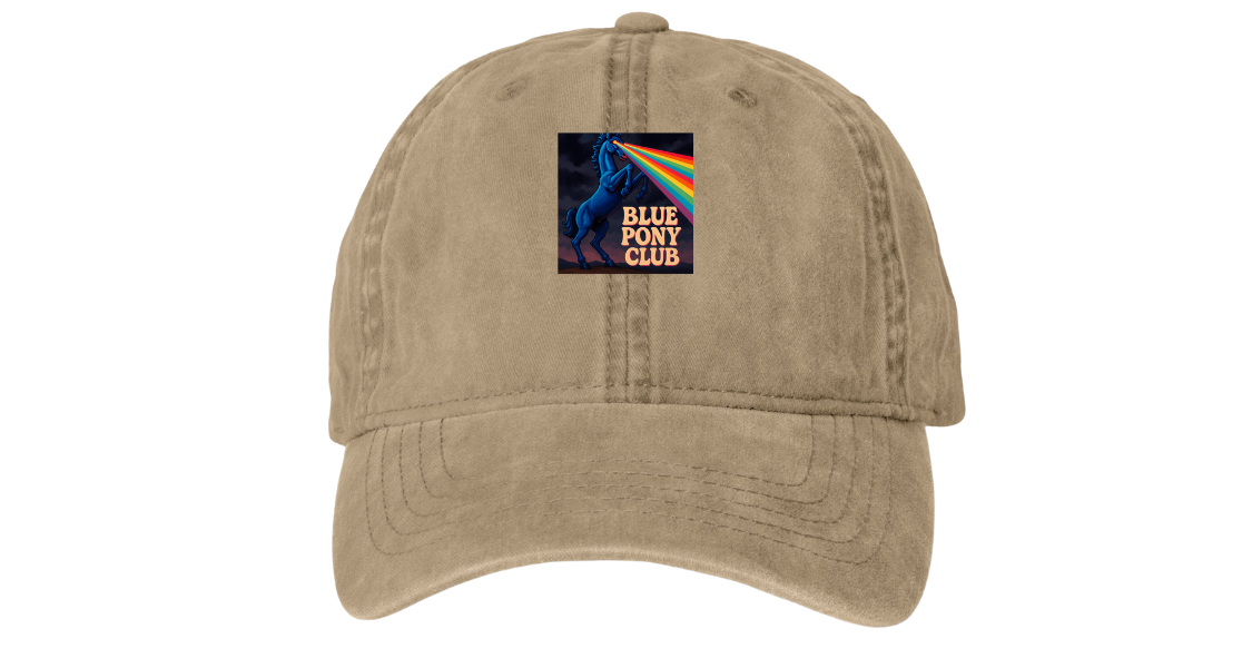 Blue Pony Club Baseball Cap
