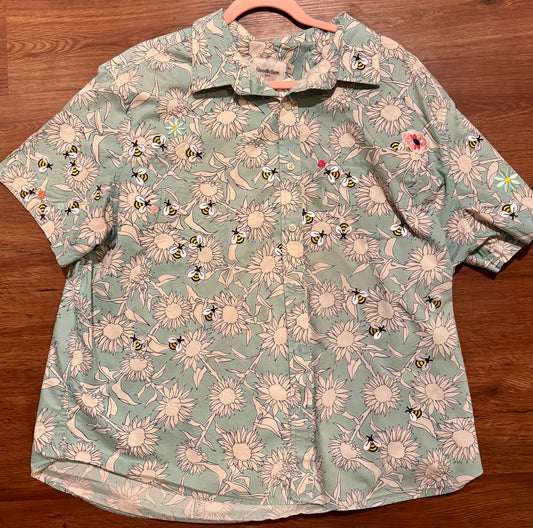 Hive Mind Sunflower Shirt