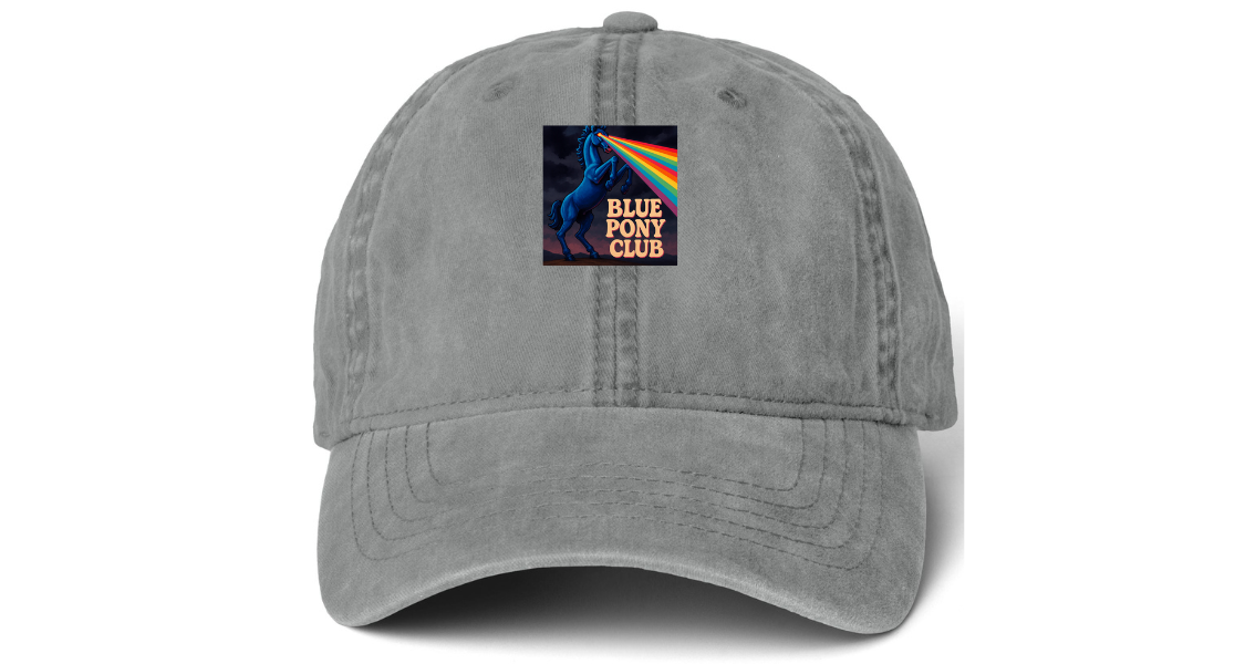 Blue Pony Club Baseball Cap