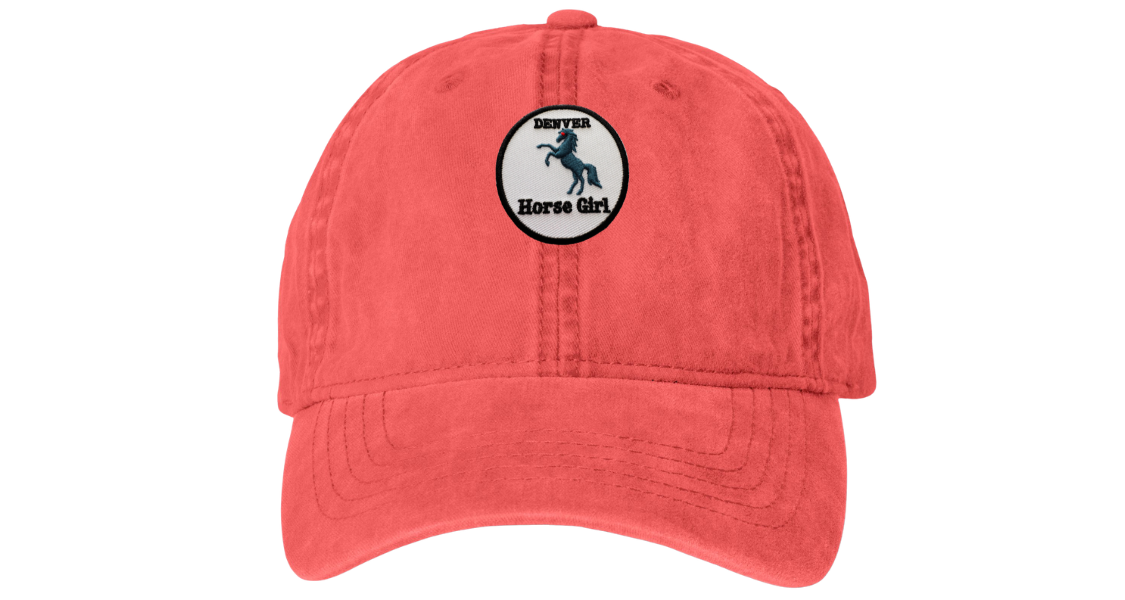 Denver Horse Girl Baseball Cap