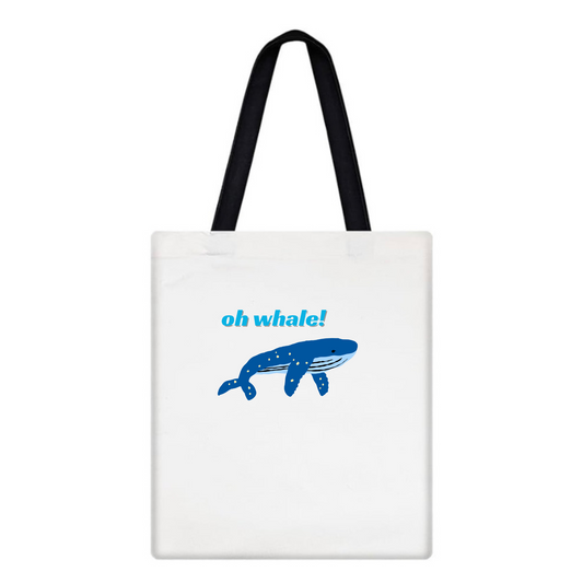 Oh Whale Tote Bag