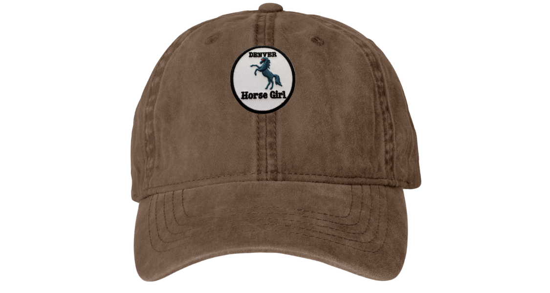 Denver Horse Girl Baseball Cap