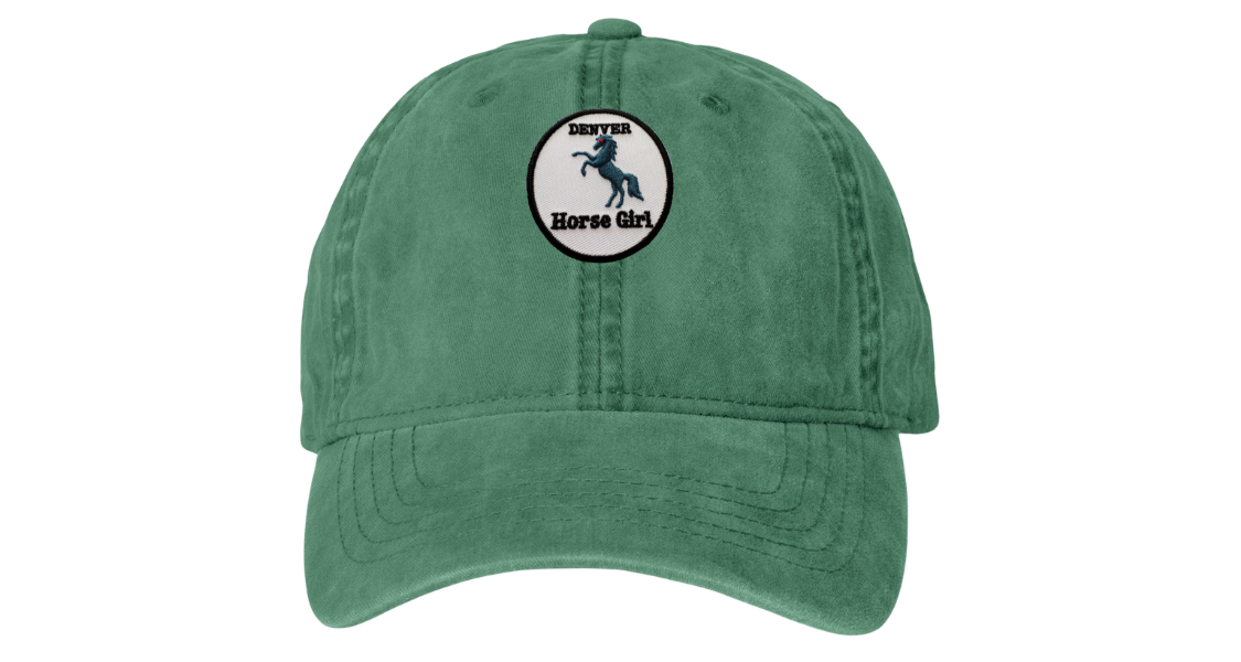 Denver Horse Girl Baseball Cap