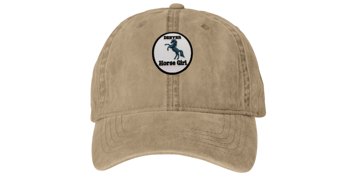 Denver Horse Girl Baseball Cap