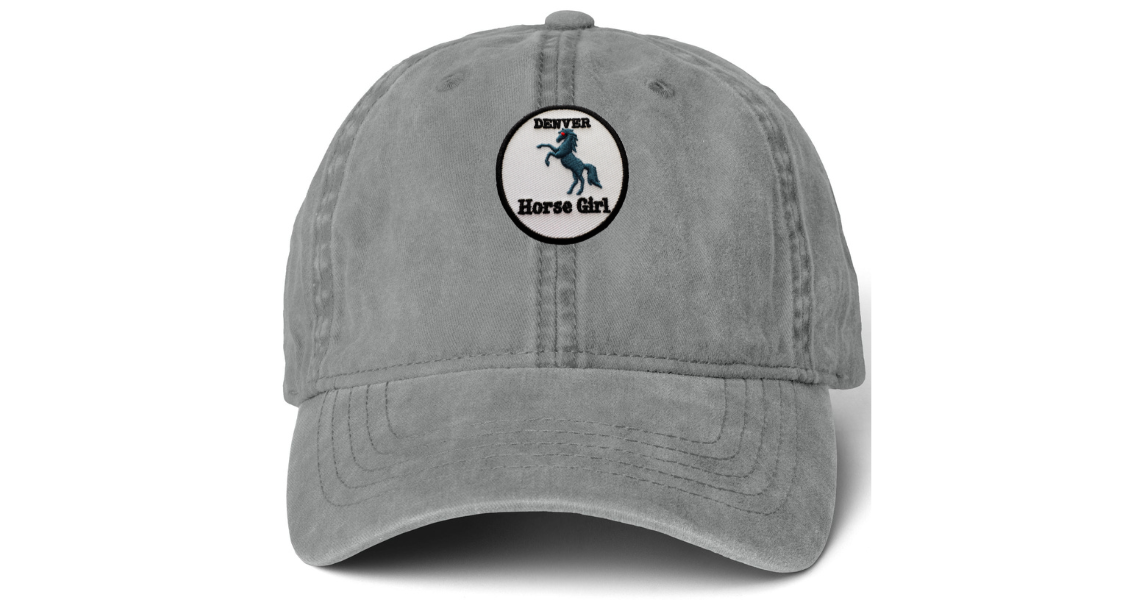 Denver Horse Girl Baseball Cap