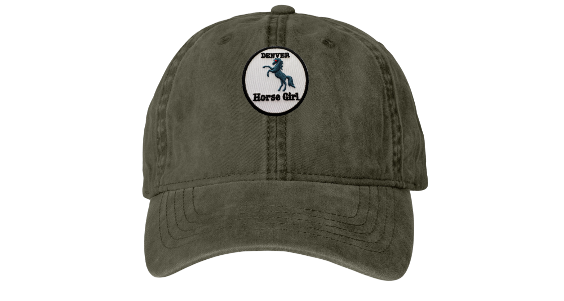 Denver Horse Girl Baseball Cap