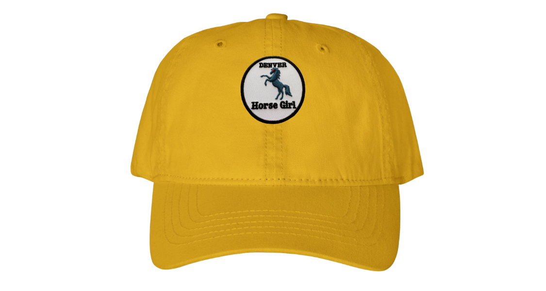 Denver Horse Girl Baseball Cap
