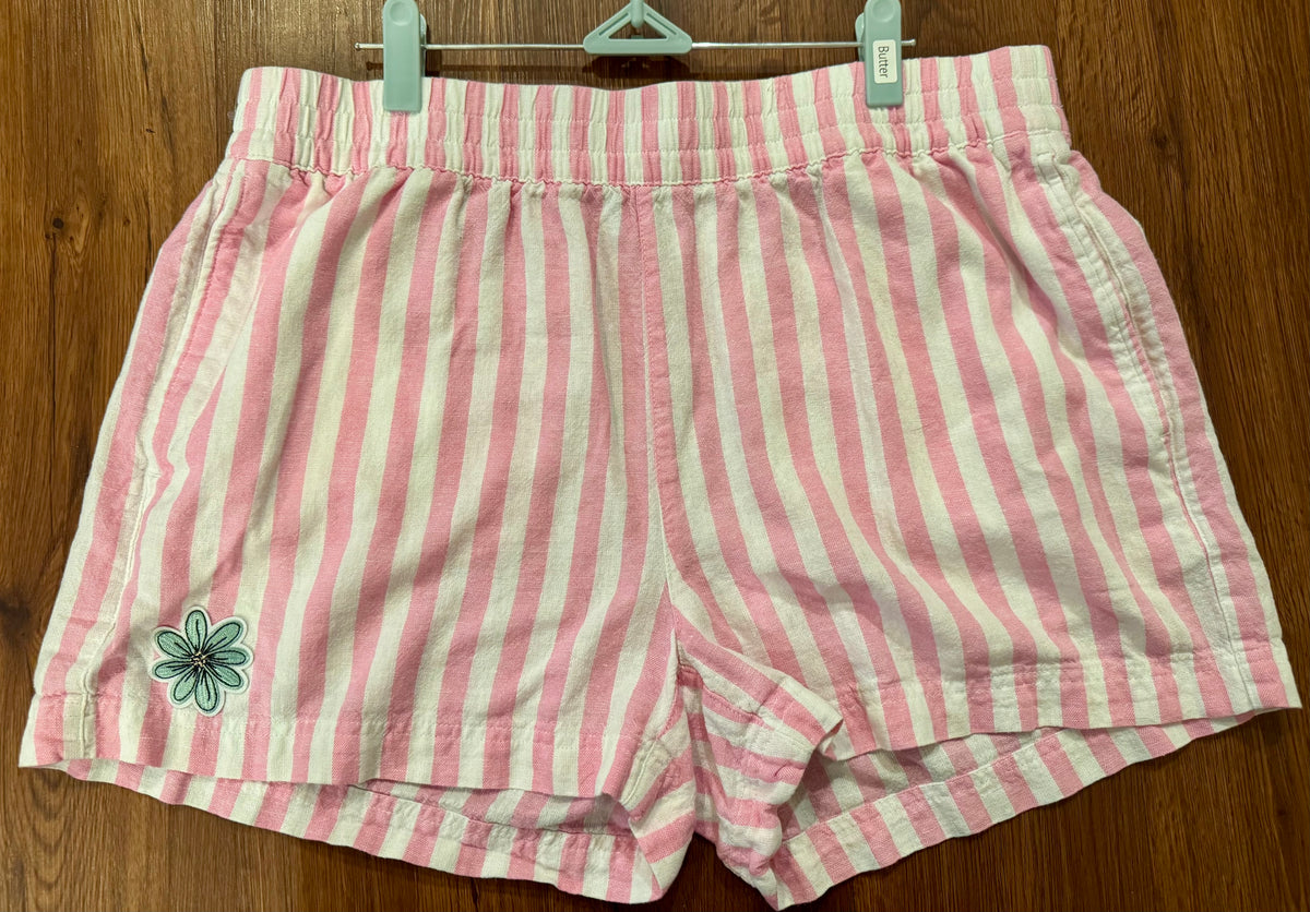 All Buttered Up Striped Shorts