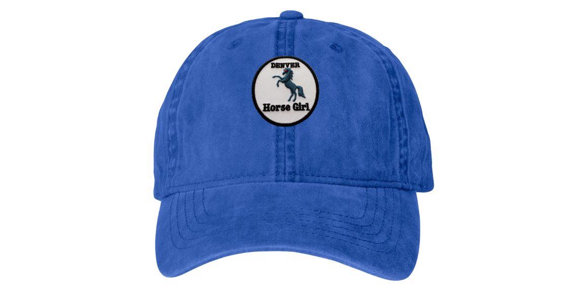 Denver Horse Girl Baseball Cap