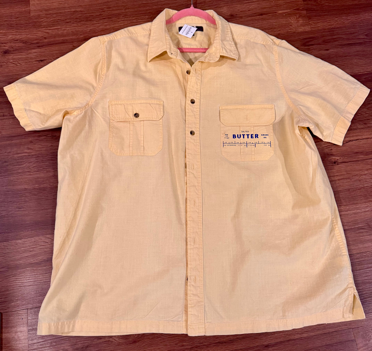 Cream 'Salted Butter' Shirt