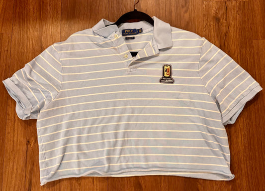Stripes & Smokes - Fridge Cig Cropped Polo