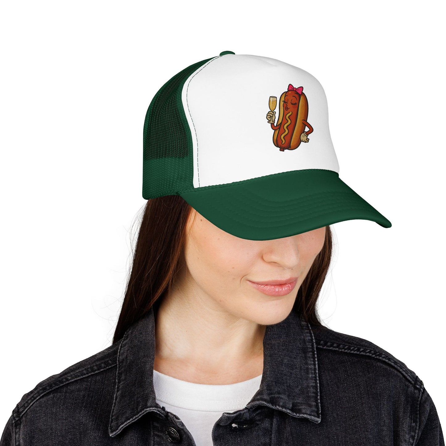 Hot Dog She's Fancy Trucker Hat