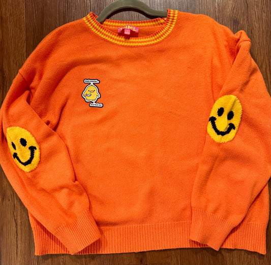 Duck Around and Find Out Smiley Sweater
