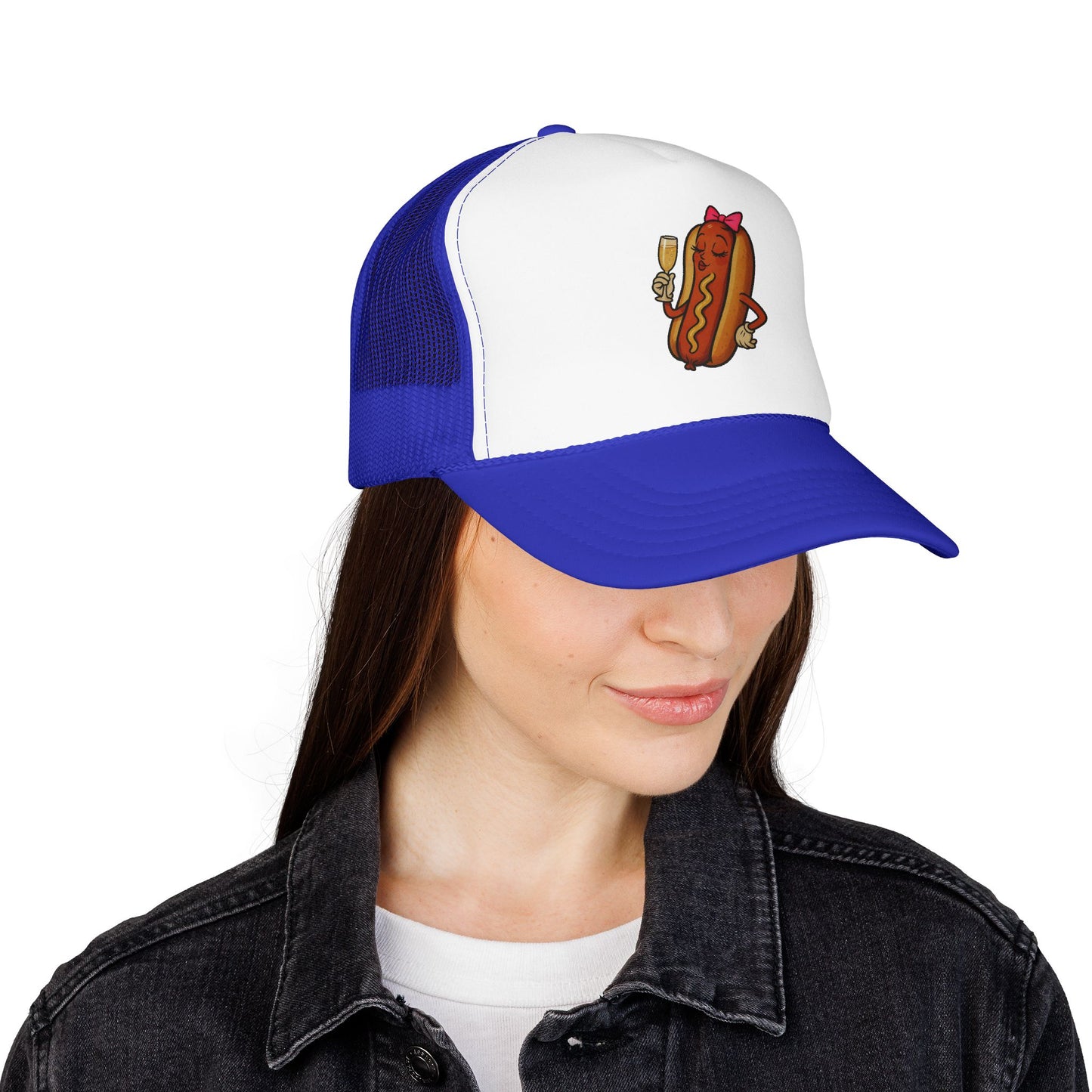 Hot Dog She's Fancy Trucker Hat