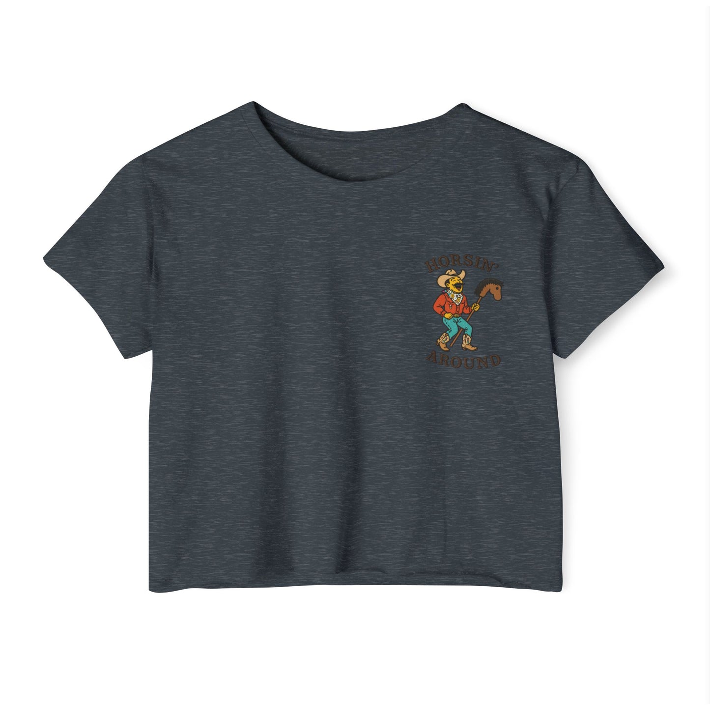 Horsin’ Around Crop Top