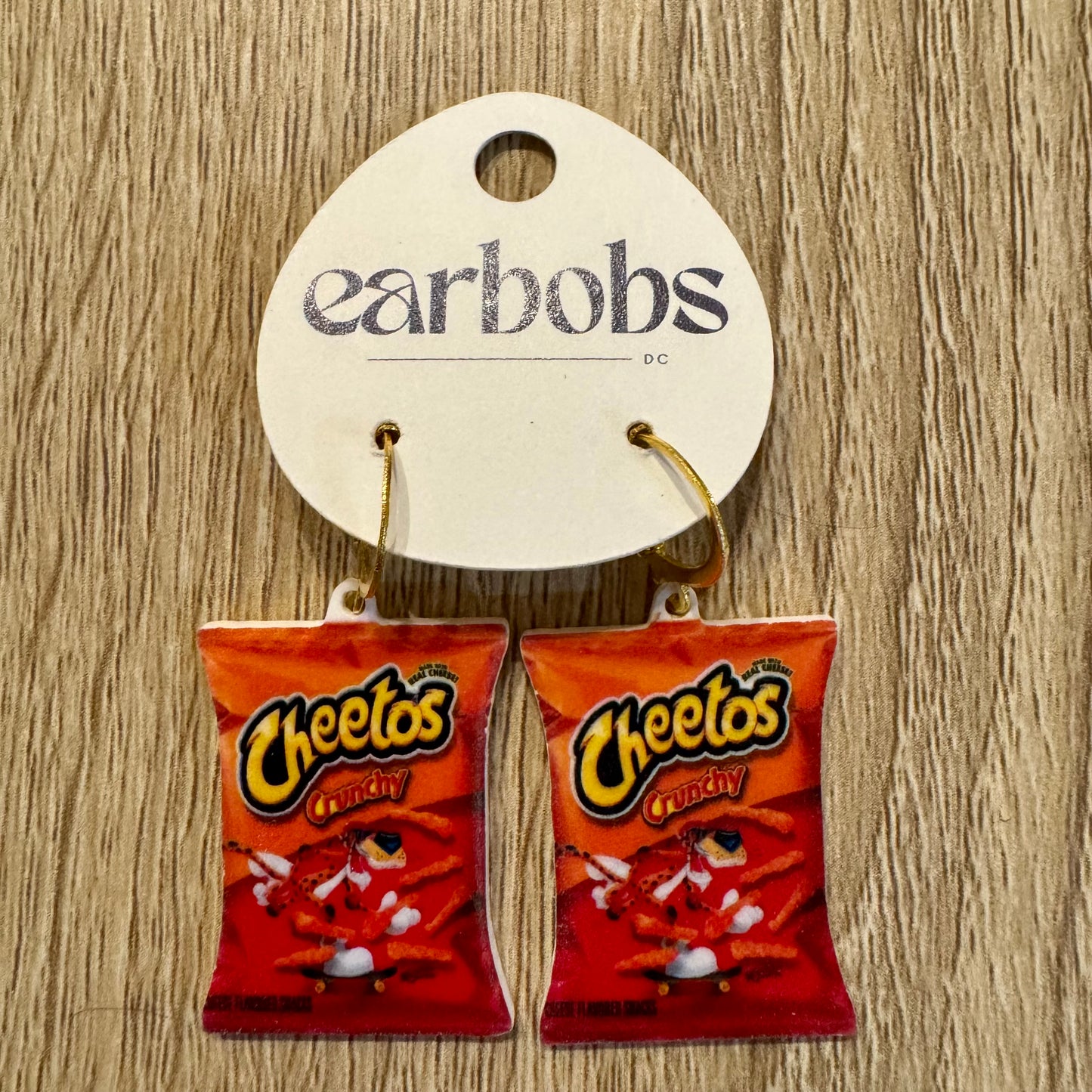 Crunch, Munch, and Fashion Earrings