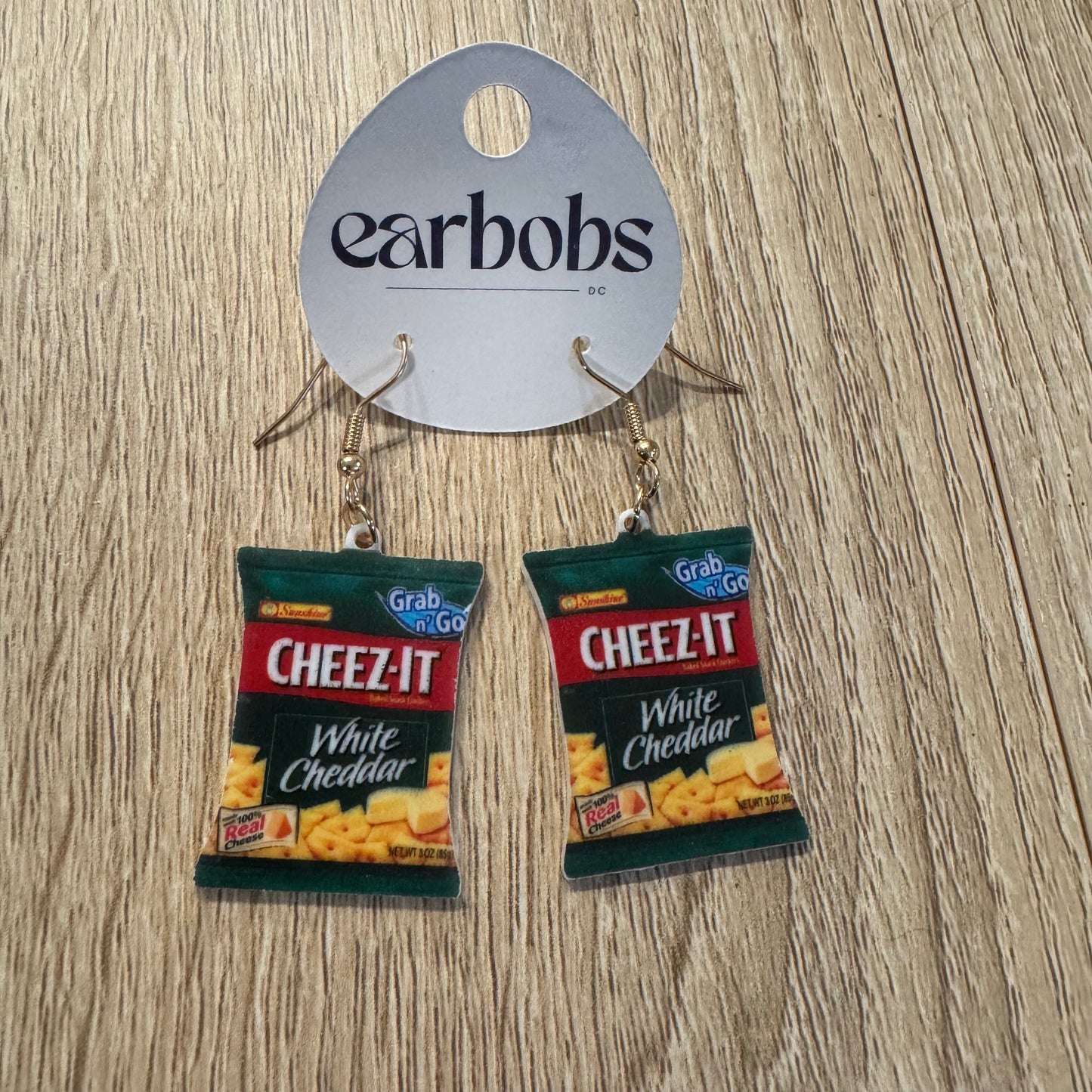 Crunch, Munch, and Fashion Earrings