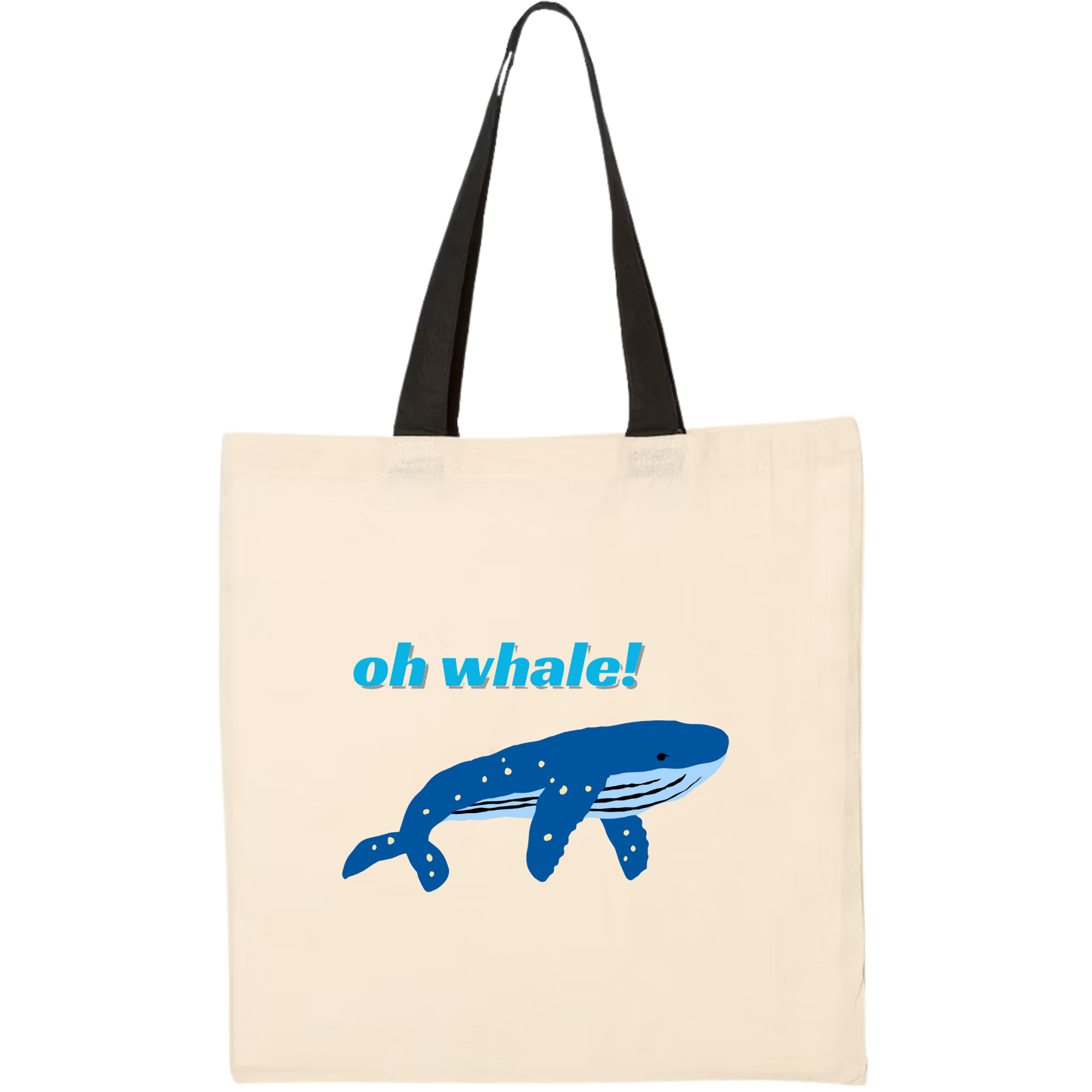 Oh Whale Tote Bag