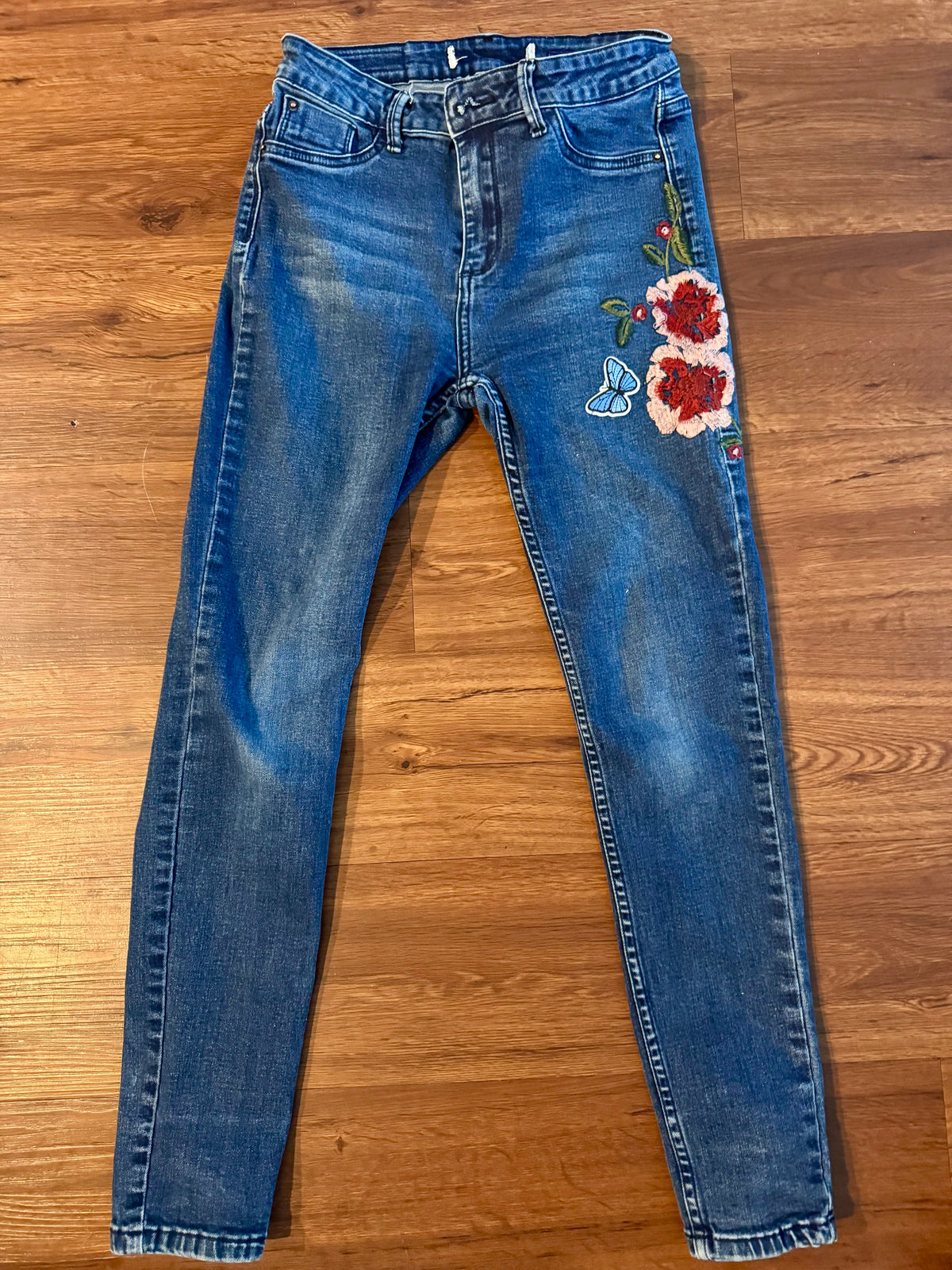 Rose to the Occasion Skinny Jeans
