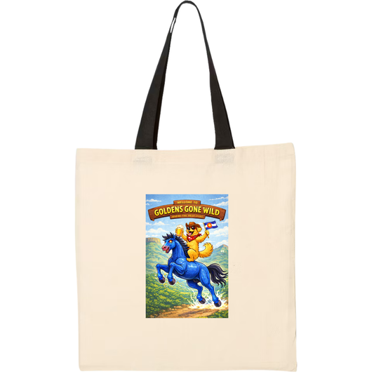 Goldens Gone Wild in CO Tote Bag