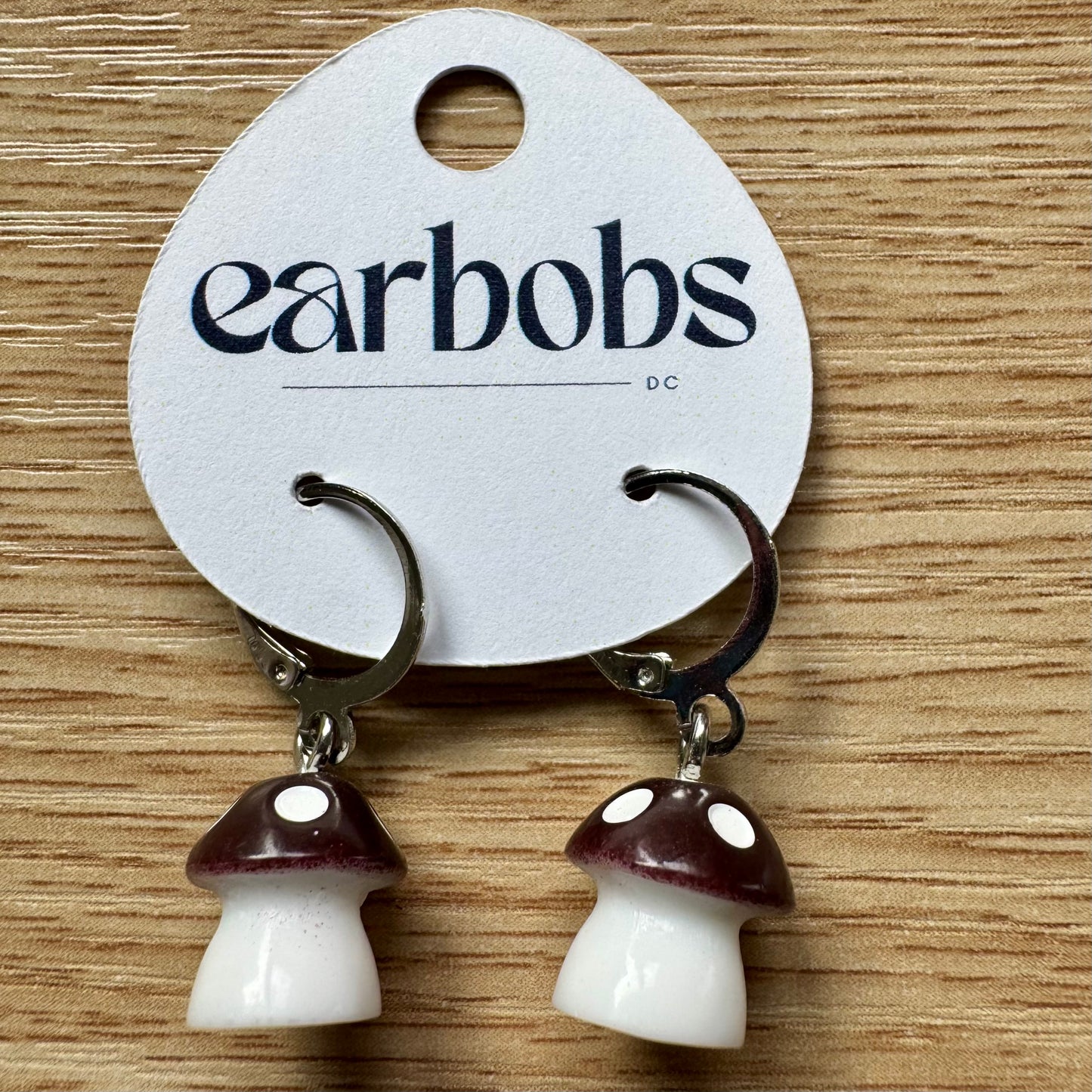Mini-Mushroom EarBobs