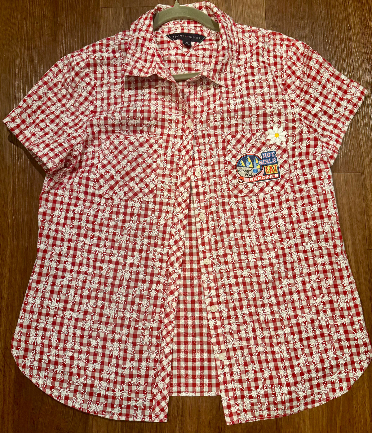 Hot Girl Picnic Gingham Shirt