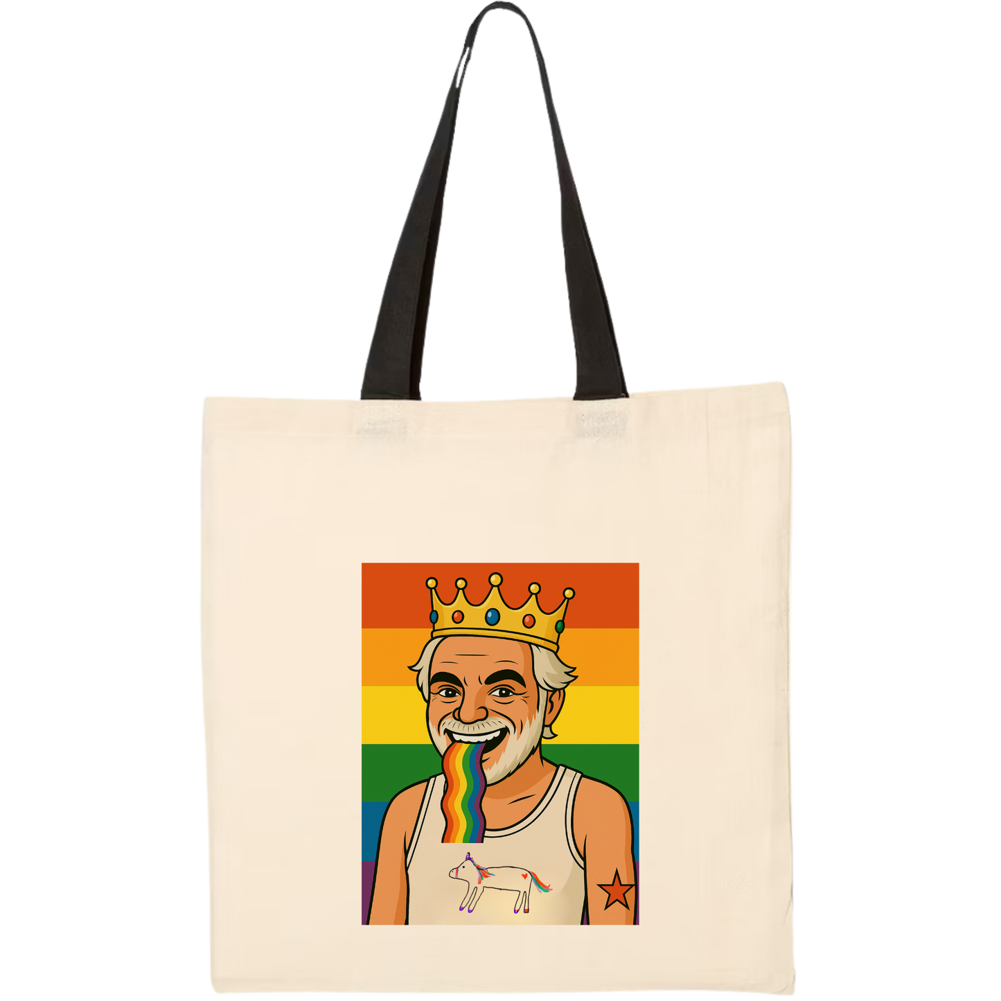 Sky Daddy Pride Tote Bag