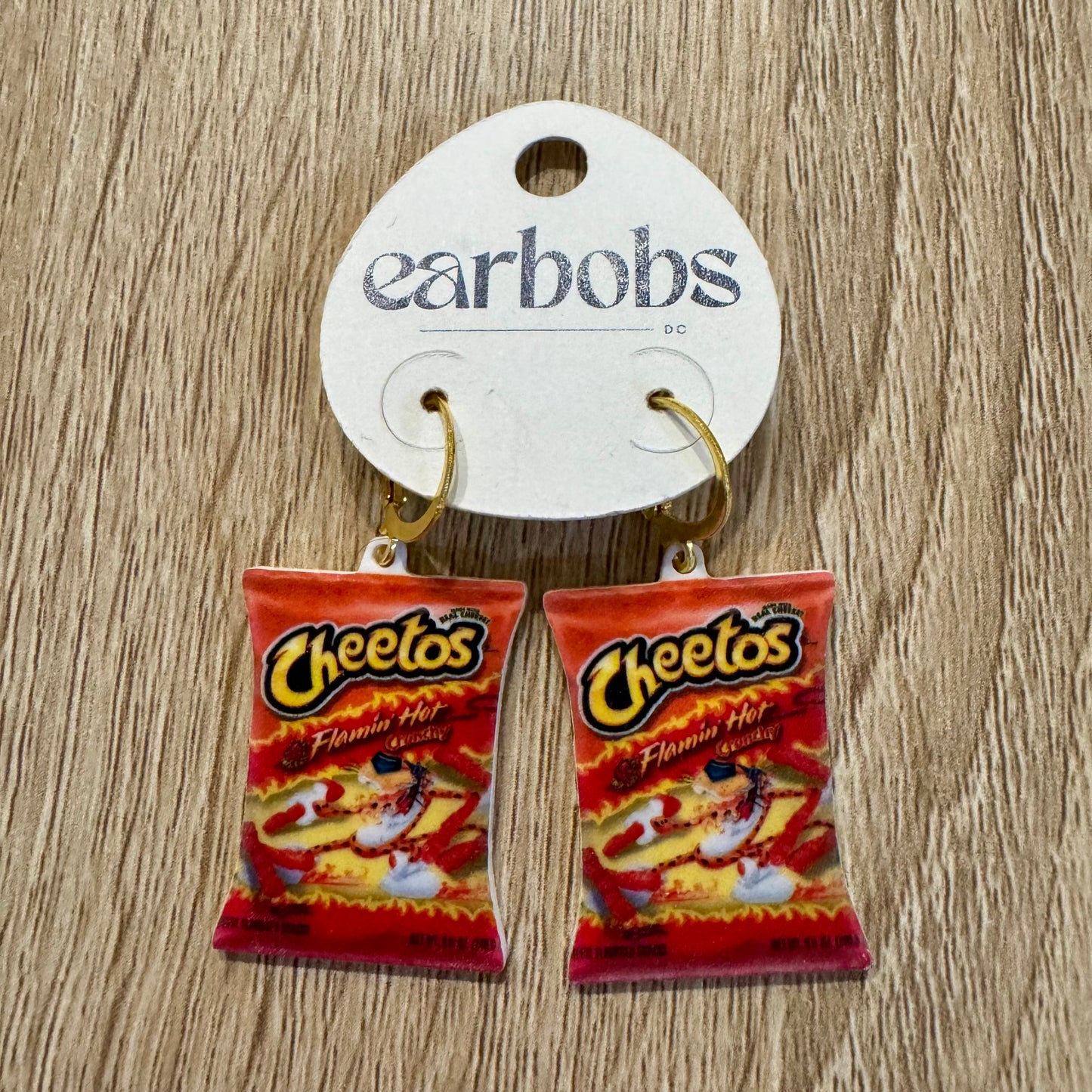 Crunch, Munch, and Fashion Earrings