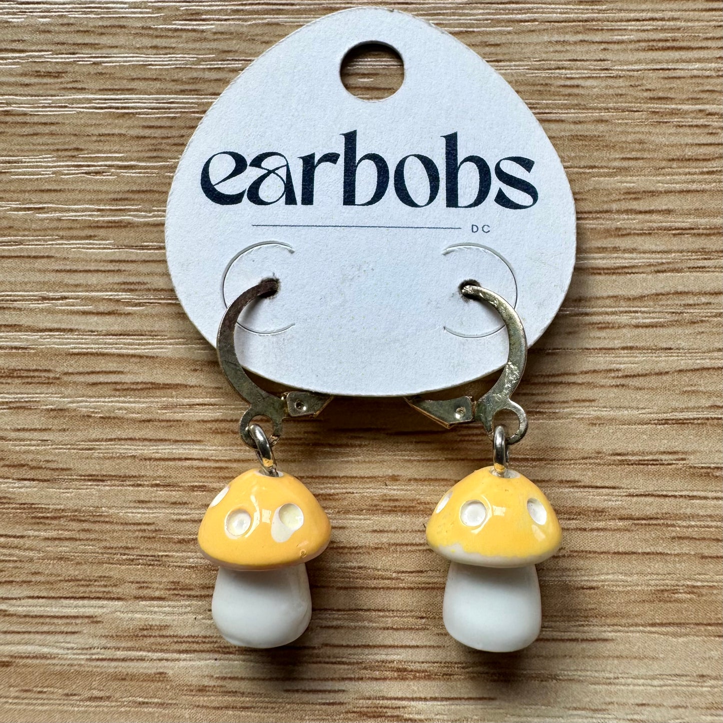 Mini-Mushroom EarBobs